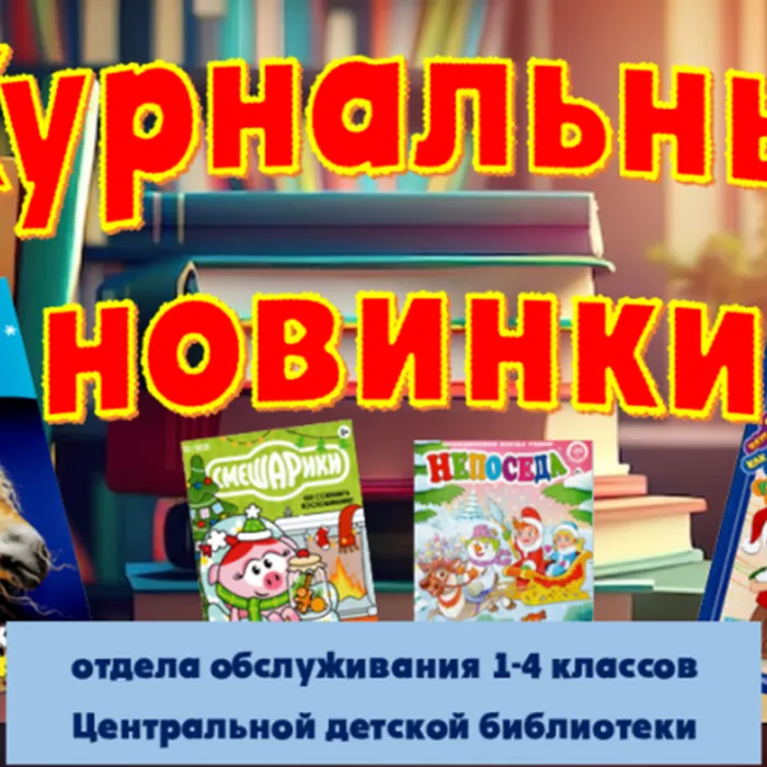 Журнальные новинки отдела обслуживания 1- 4 классов