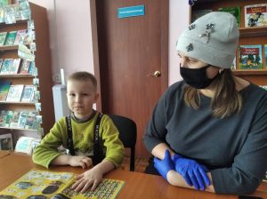 Вагнер Костя детский сад № 12 с мамой Евгенией Сергеевной